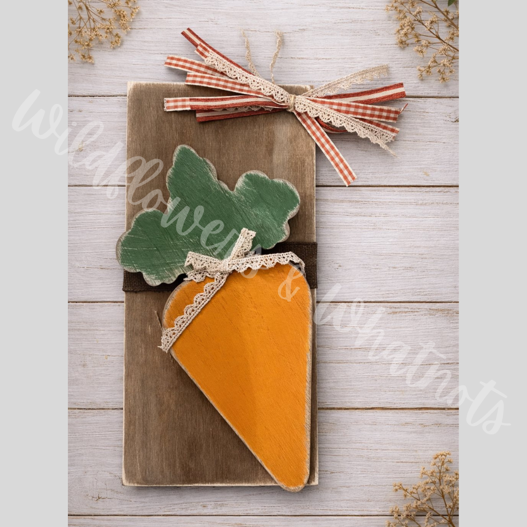 Carrot Wall Hanging Decoration