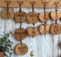 Important Dates Decorative Display Calendar