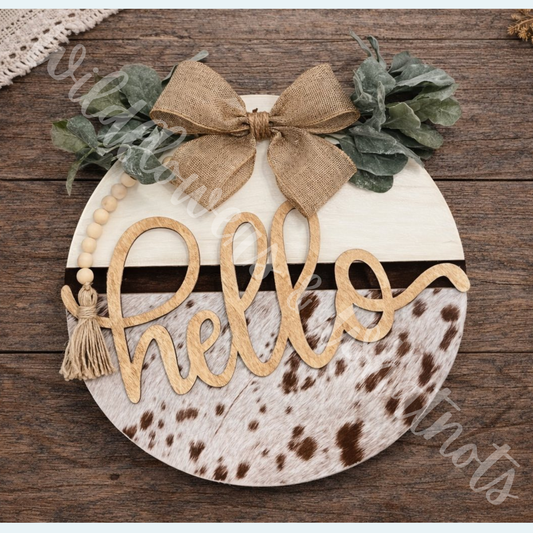Round Door Hanger