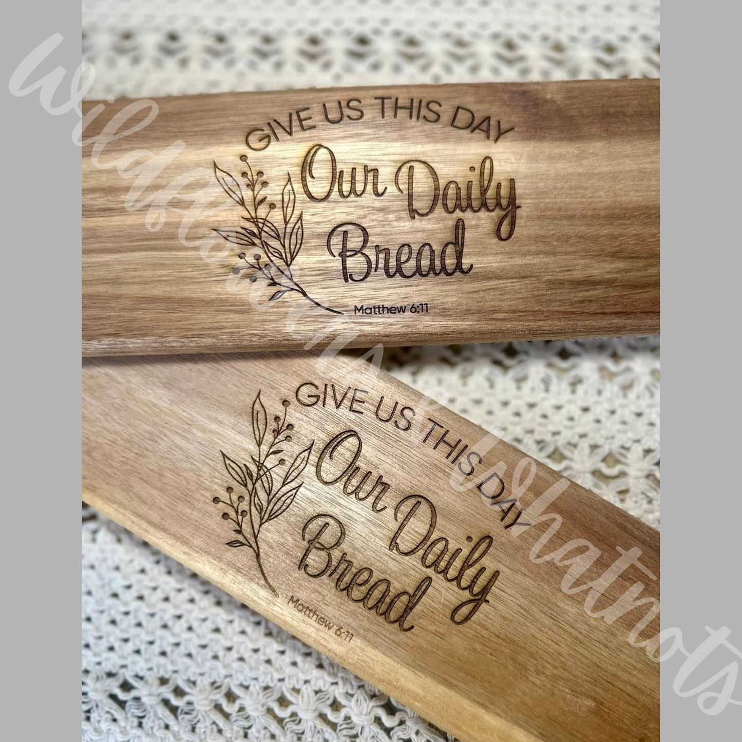 "Our Daily Bread" Decorative Serving Board
