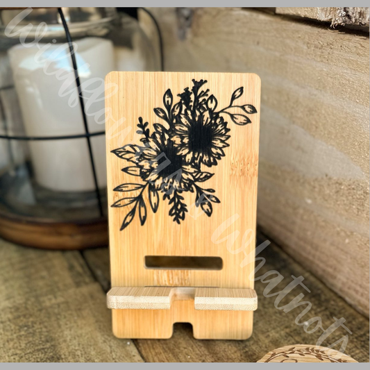 Wood Phone Stand