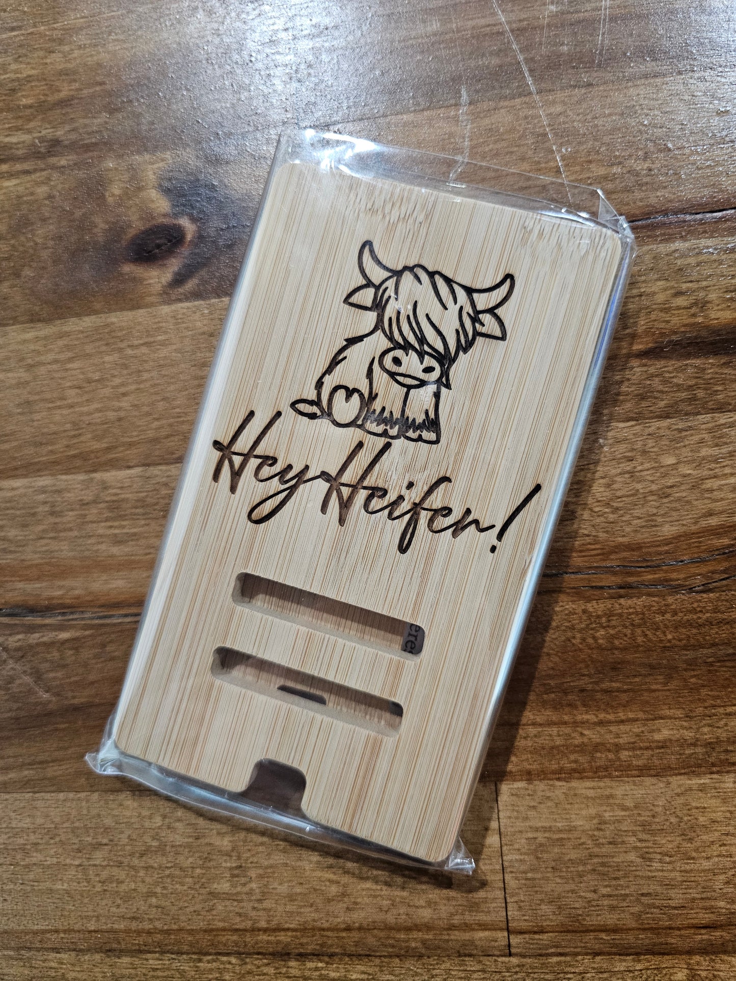 Wood Phone Stand