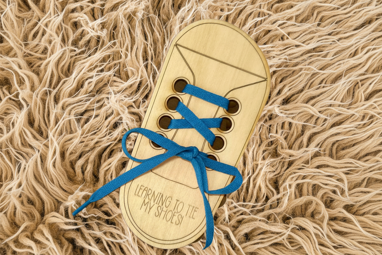 Blue Shoelace