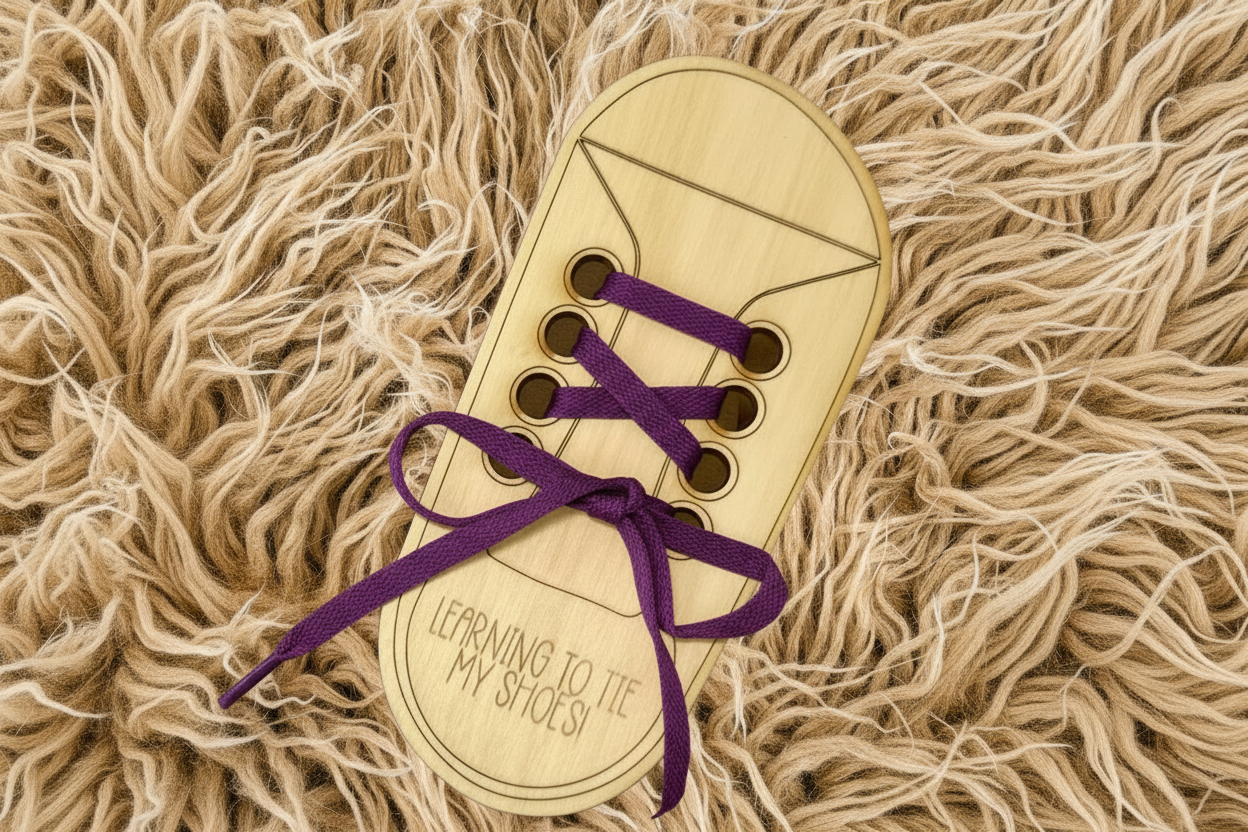 Purple Shoelace