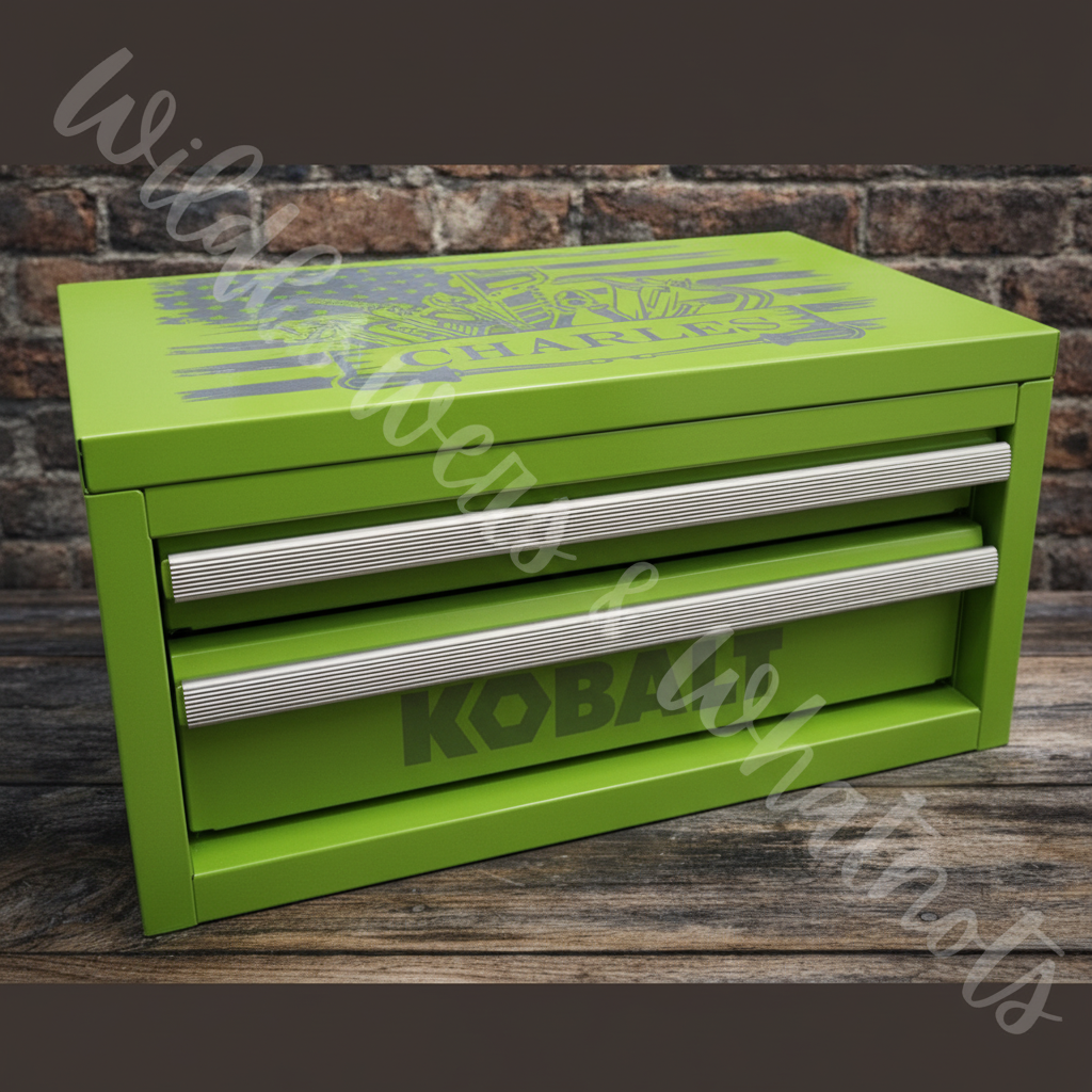 Lime Green Toolbox